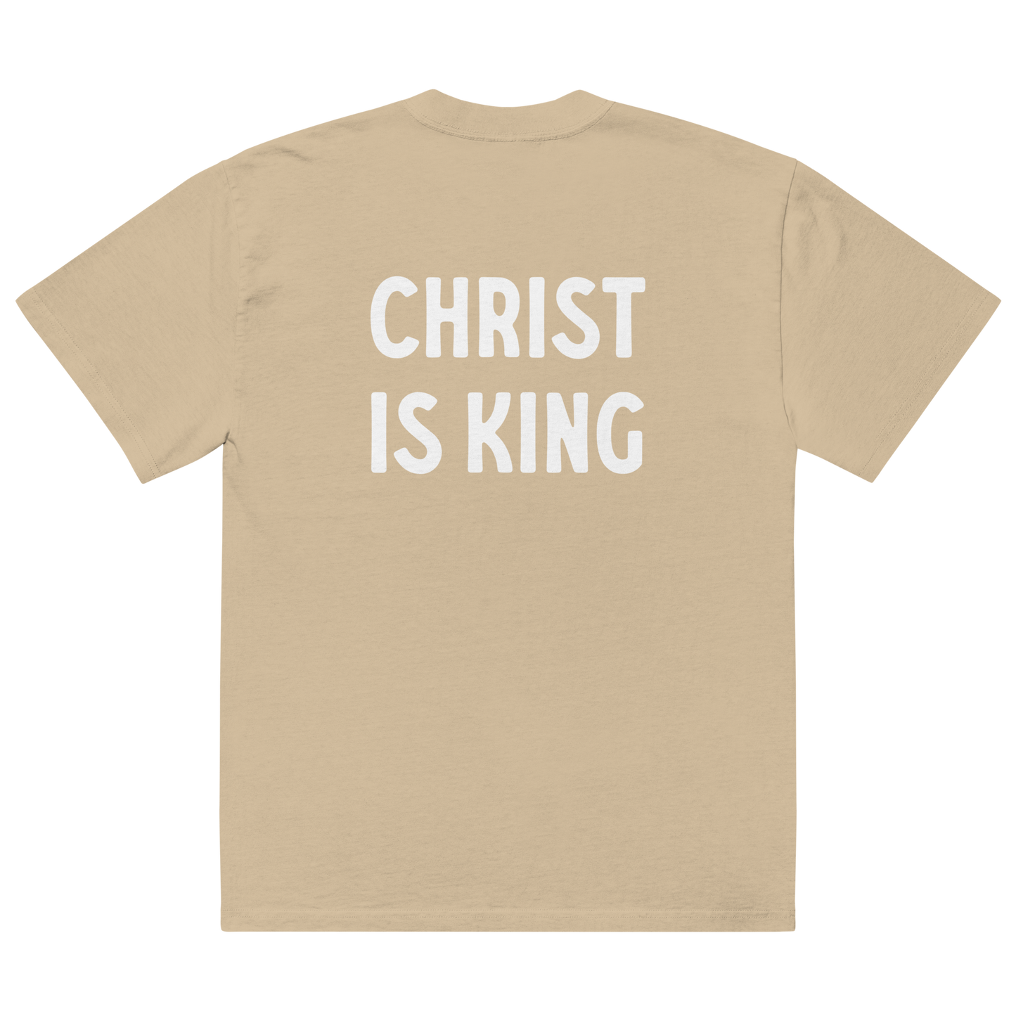 Christ Is King Oversized Tee